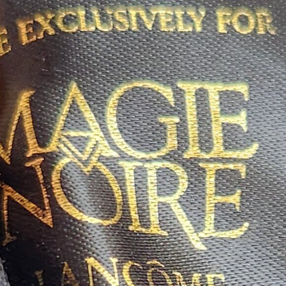 Vintage Lancome Black Beaded Bag/Evening Bag/Cocktail Purse - Picture 7 of 7